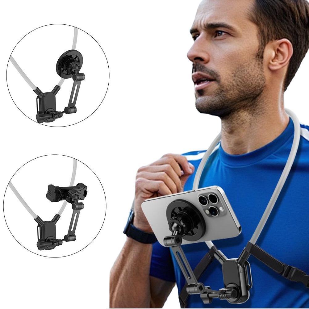 Neck Hanging Phone Holder - Neck-hanging Phone Holder Portable Hands-Free Flexible