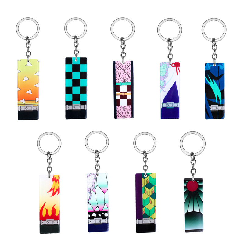 Phone Accessories Keychain - Keychain Demon Slayers Kamado Tanjirou Acrylic