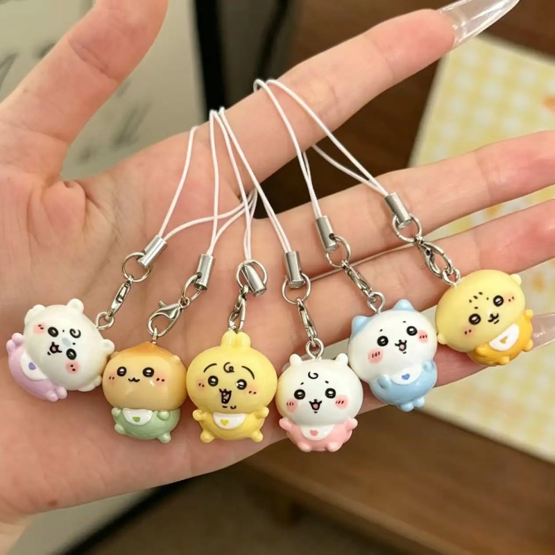 Phone Accessories Keychain - Kawaii Tiny Resin Pendant Cute Baby