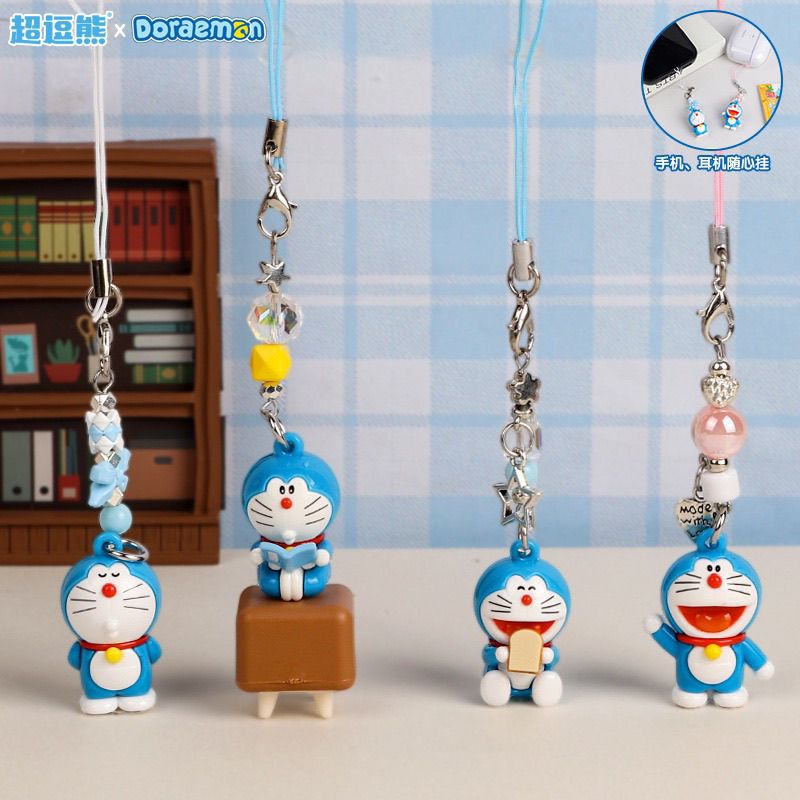Phone Accessories Keychain - Doraemon Doll Keychain Creative Cat Pendant