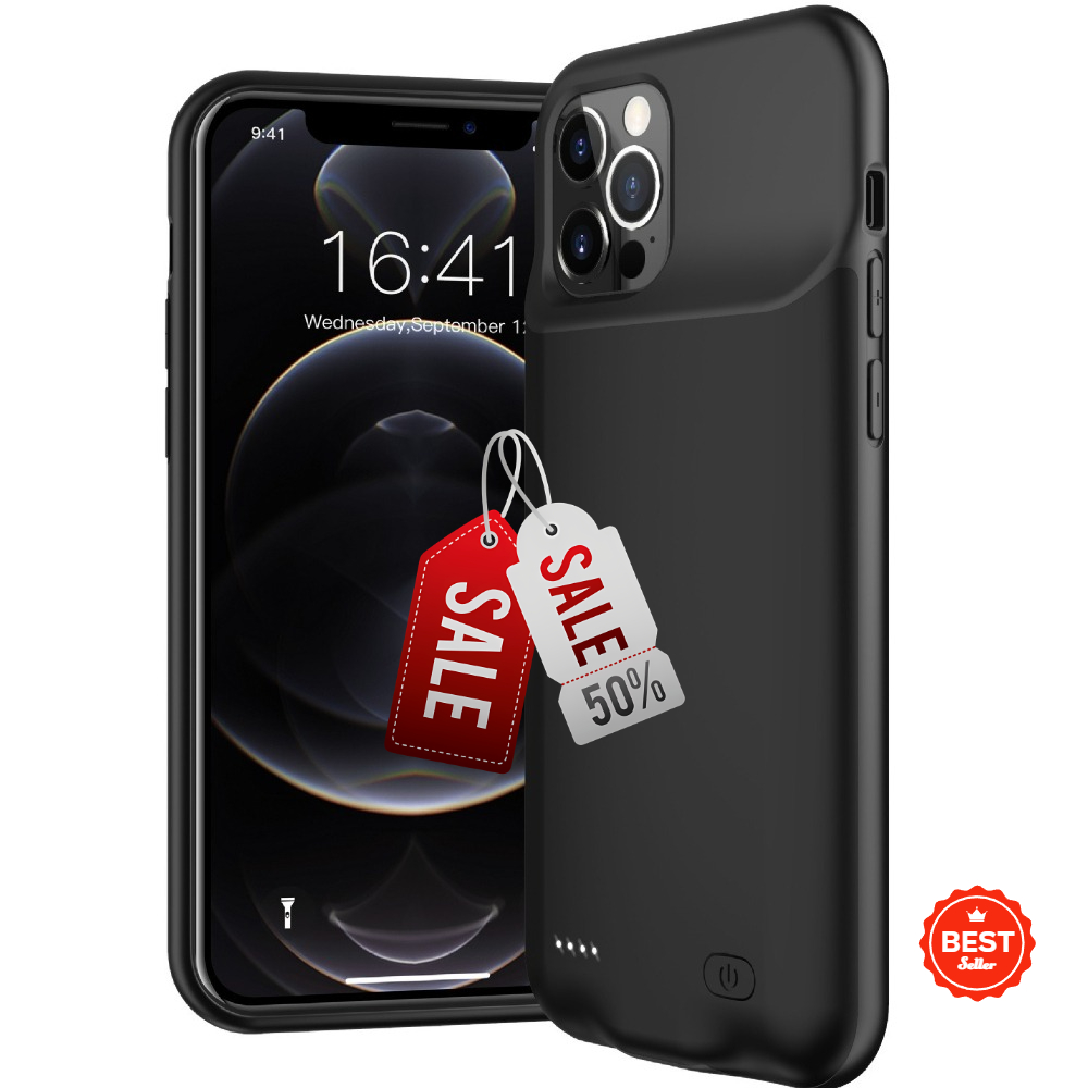 Power Bank Slim - 10000mAh Battery Charging Case for iPhone