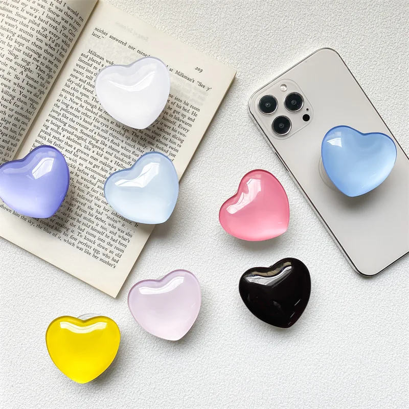 3D Heart Shape Crystal Foldabl - огляд і ціна Phone Accessories Hippers