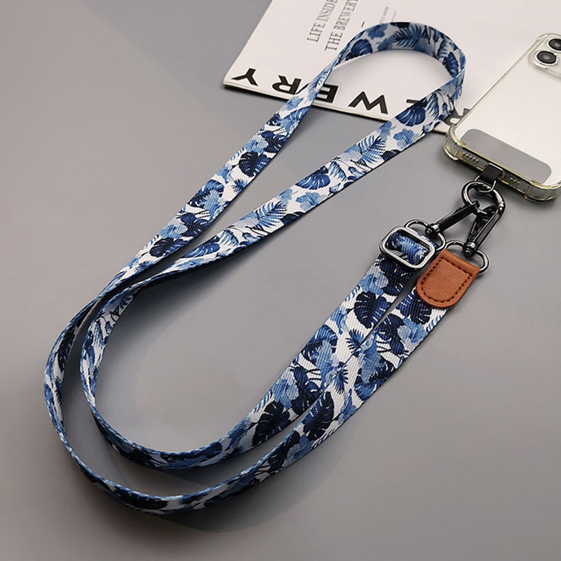 Tropical Pattern Crossbody Cel - огляд і ціна Neck Hanging Phone Holder