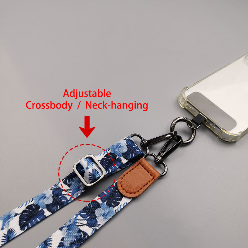 Tropical Pattern Crossbody Cel - огляд і ціна Neck Hanging Phone Holder