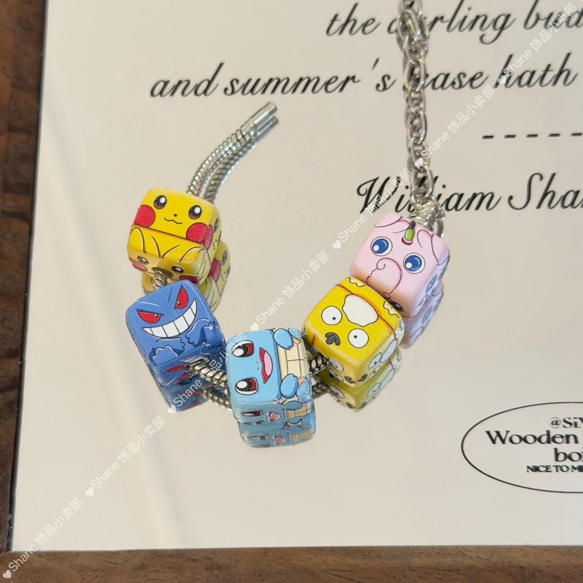 10pcs for Pikachu through-hole - огляд і ціна Phone Accessories Keychain