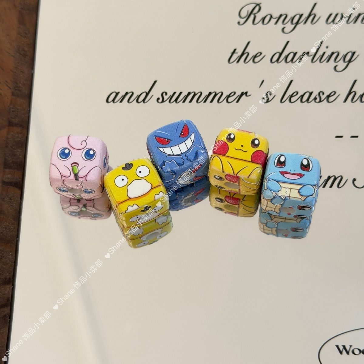 10pcs for Pikachu through-hole - огляд і ціна Phone Accessories Keychain