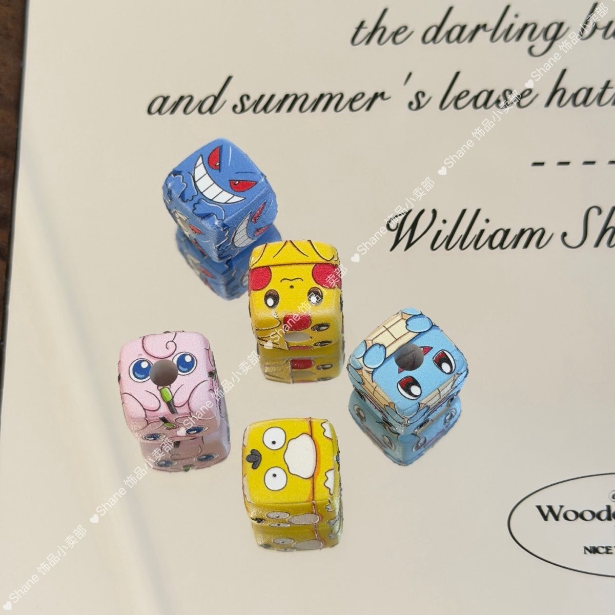 10pcs for Pikachu through-hole - огляд і ціна Phone Accessories Keychain