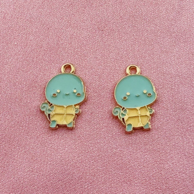 10pcs Cartoon Drip Oil Jewelry - огляд і ціна Phone Accessories Keychain