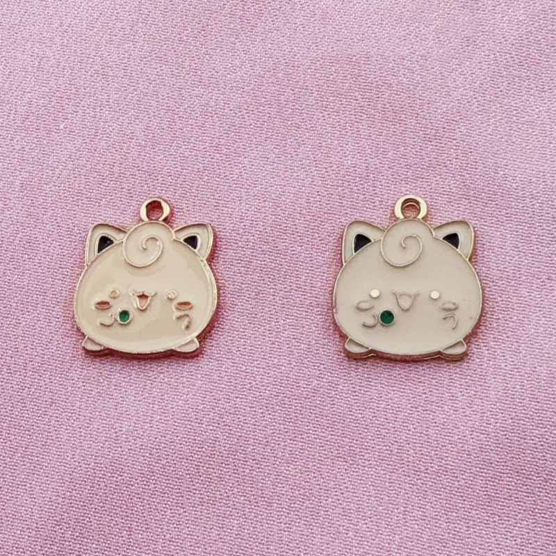 10pcs Cartoon Drip Oil Jewelry - огляд і ціна Phone Accessories Keychain