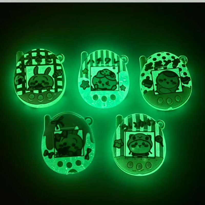Cartoon Luminous Printed Chiik - огляд і ціна Phone Accessories Keychain