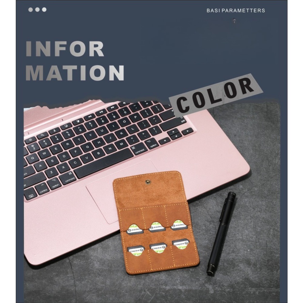 Memory Card Case Pu Leather Mu - огляд і ціна Phone Accessories Hippers
