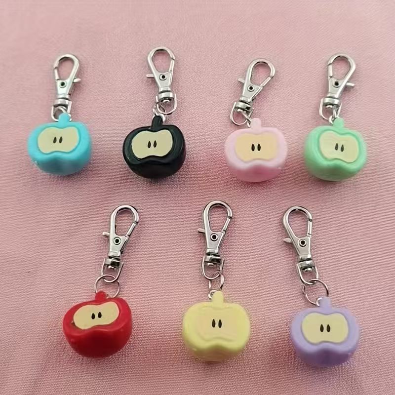 7pcs resin simulated Apple key - огляд і ціна Phone Accessories Keychain