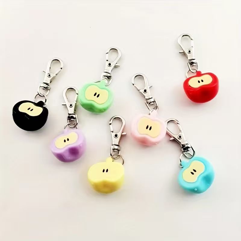 7pcs resin simulated Apple key - огляд і ціна Phone Accessories Keychain