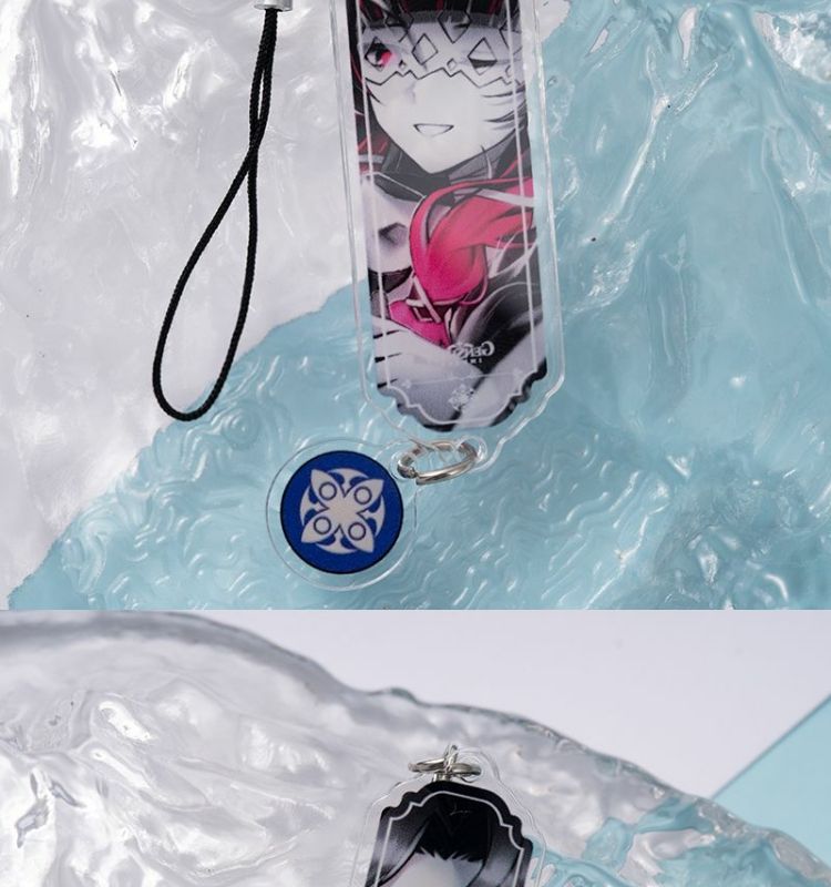 8pcs Anime Keychain Genshin Im - огляд і ціна Phone Accessories Keychain