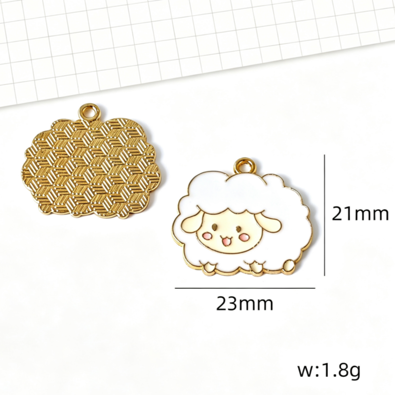 10pcs cartoon cute little anim - огляд і ціна Phone Accessories Keychain