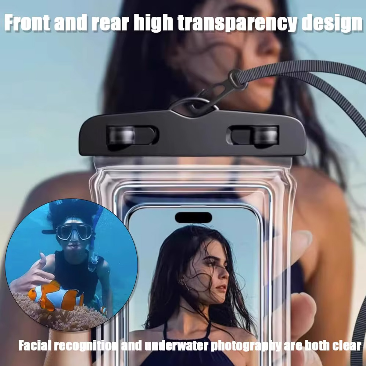 Air Bag Floating Water Proof P - огляд і ціна Neck Hanging Phone Holder