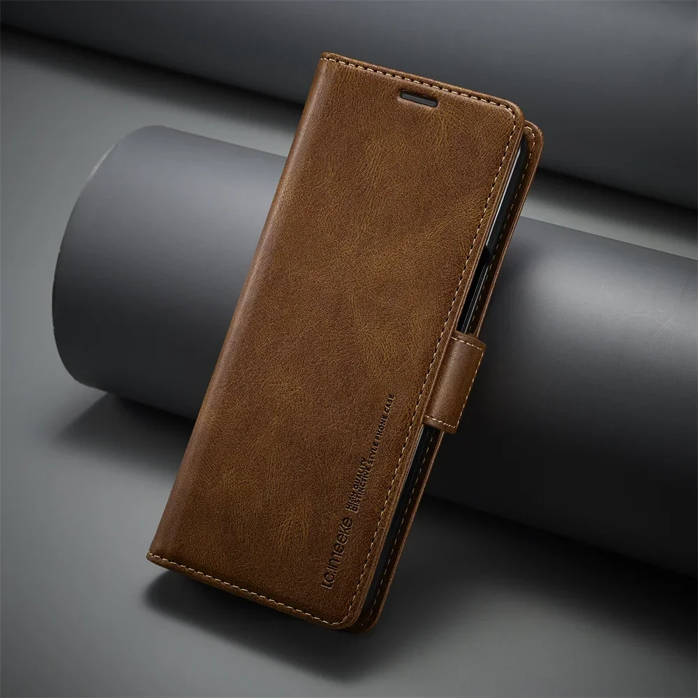 Leather Wallet Phone Case For  - огляд і ціна Phone Accessories Hippers