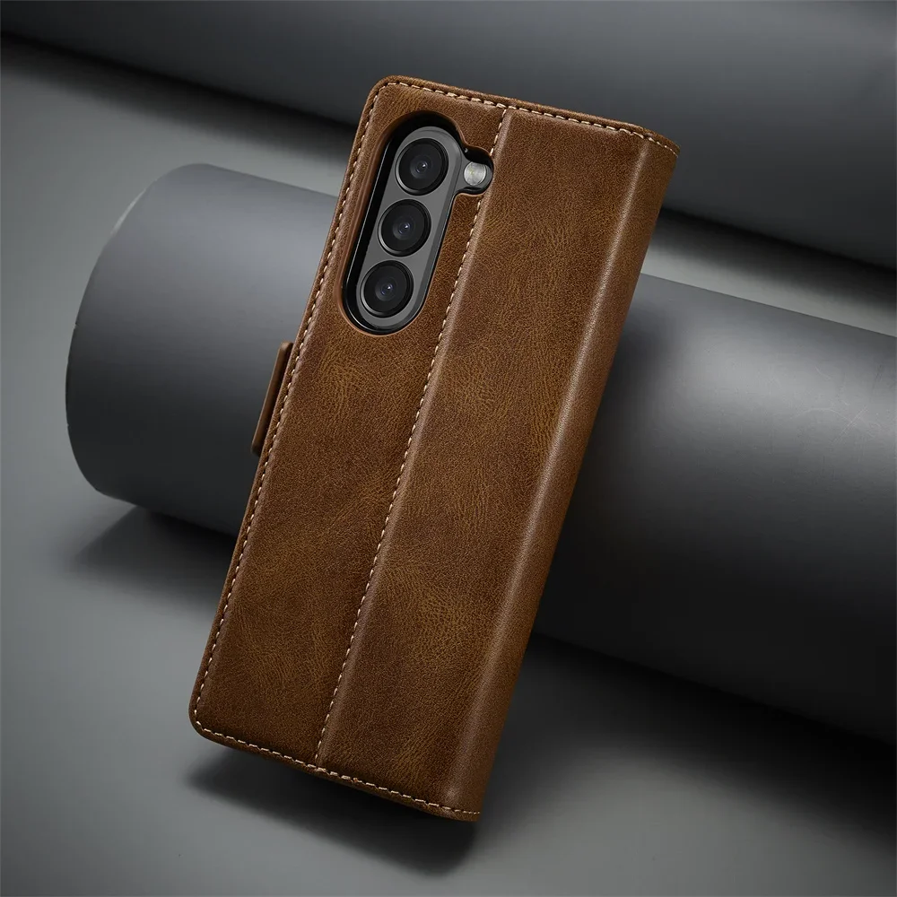 Leather Wallet Phone Case For  - огляд і ціна Phone Accessories Hippers