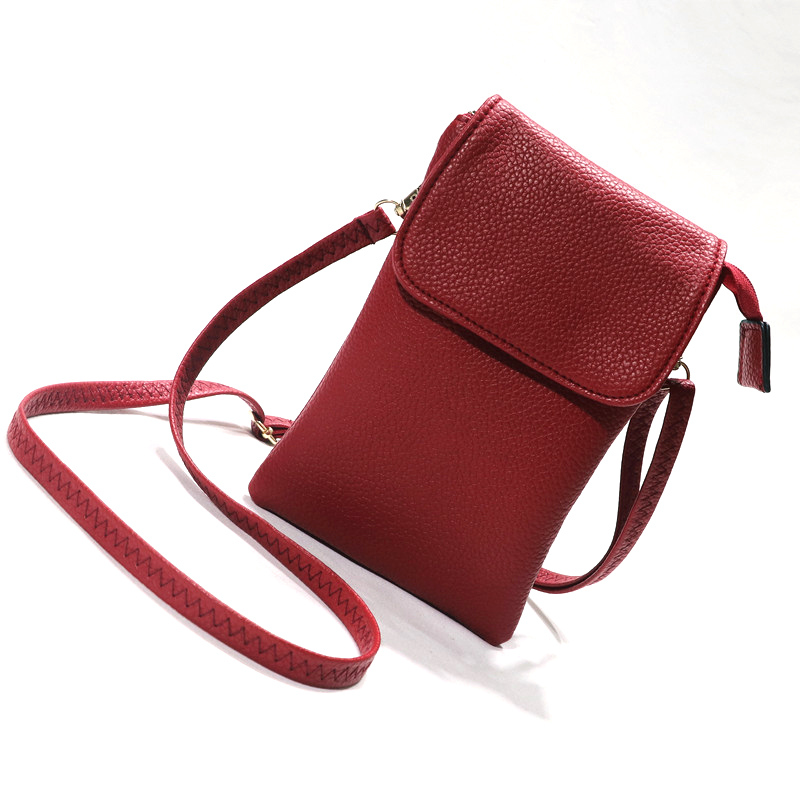 Women Leather Crossbody Phone  - огляд і ціна Phone Accessories Hippers
