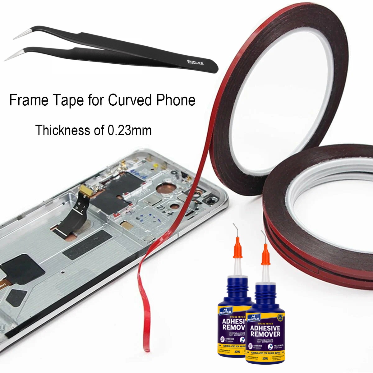 2mm Phone Screen Repair Tape K - огляд і ціна Phone Repair Kit