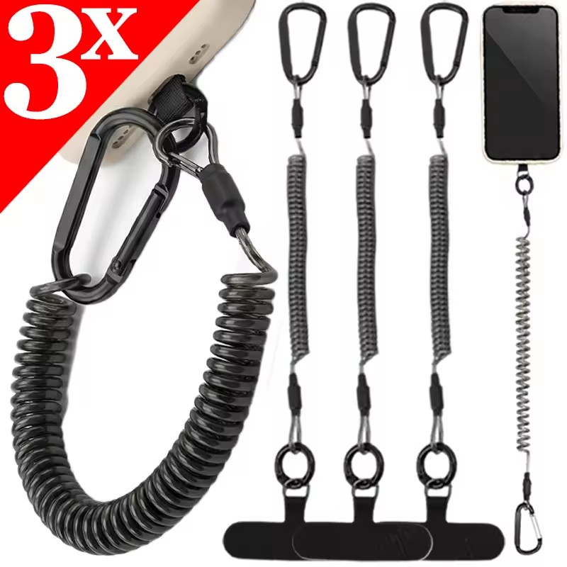 Anti Lost Flexible Phone Ropes - огляд і ціна Phone Accessories Keychain