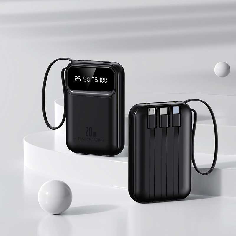 50000mAh 4 In1 Built-in Cable  - огляд і ціна Power Bank Slim