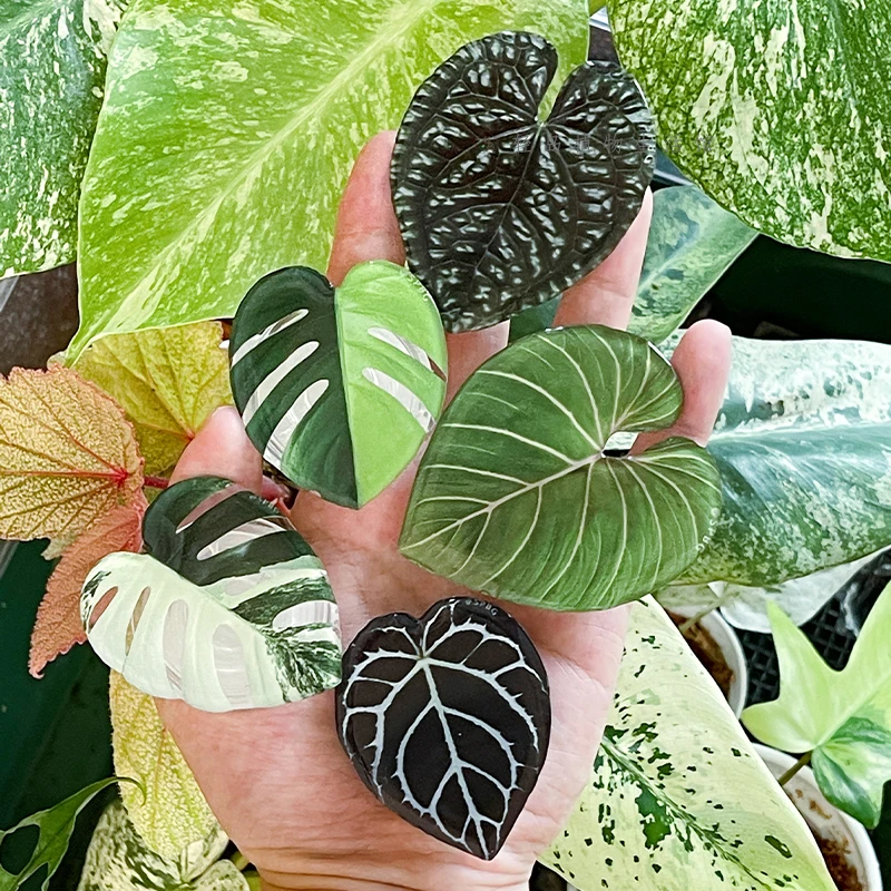 Glossy Simulation Leaf Phone H - огляд і ціна Phone Accessories Hippers