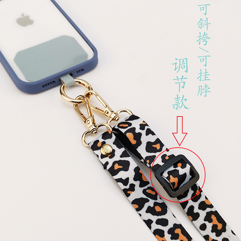Mobile Phone Lanyard Print Bac - огляд і ціна Neck Hanging Phone Holder